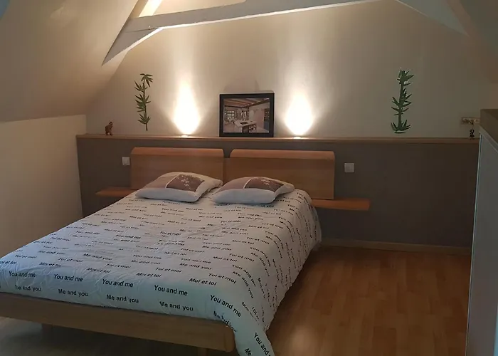 Appartement A L'etage D'une Maison Avec Entree Commune Comprenant Avec Un Grand Lit , D'enfant Et Un Clic-clac Dans La Piece De Vie Bazouges-sur-le-Loir